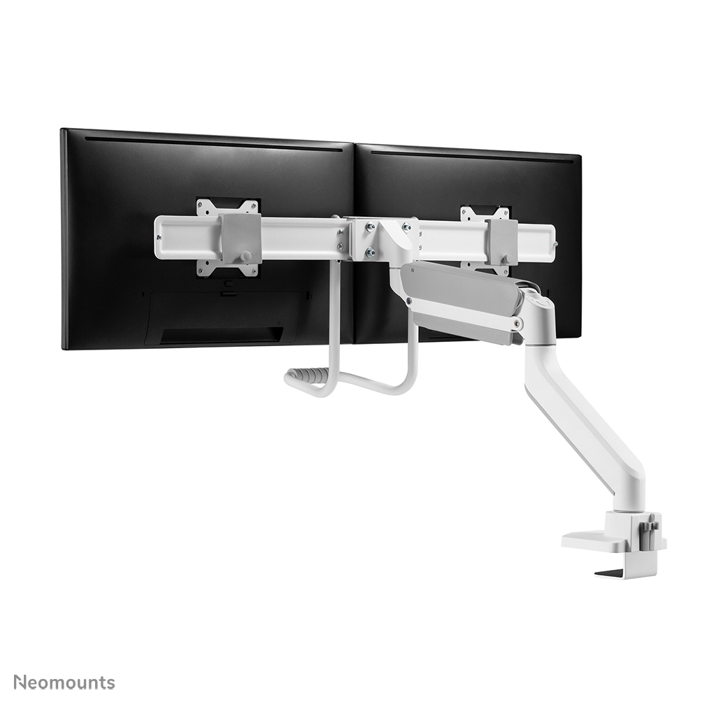 Neomounts Monitor-Tischhalterung - Klemme /Bolzen - 8 kg - 43,2 cm (17 Zoll) - 81,3 cm (32 Zoll) - 100 x 100 mm - Weiß