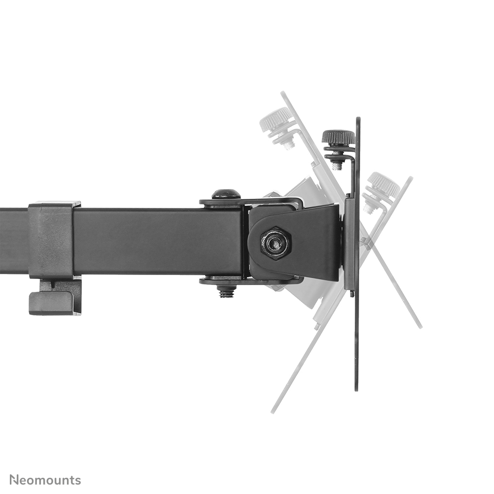 Neomounts Monitor-Tischhalterung - Schwarz - 8 kg - Tisch/Bank - 81,3 cm (32 Zoll) - 25,4 cm (10 Zoll) - 0 - 90 Grad 