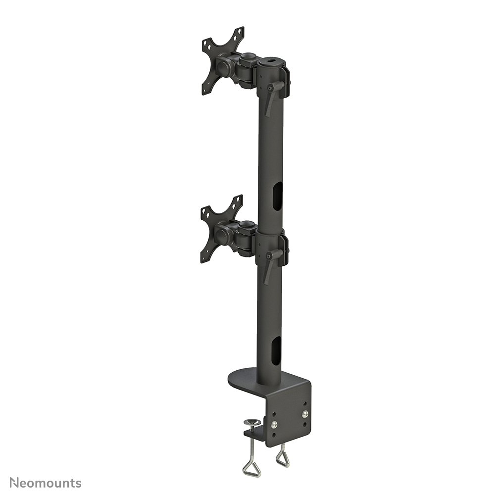 Neomounts Tischhalterung für curved Monitore - Klemme - 15 kg - 43,2 cm (17") - 124,5 cm (49") - 100 x 100 mm - Schwarz