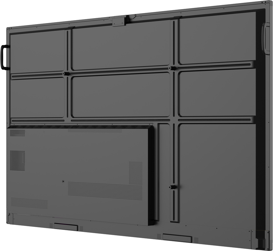 LED, wandmontiert, Paneel, Bildschirm, Monitor-Rückseite
