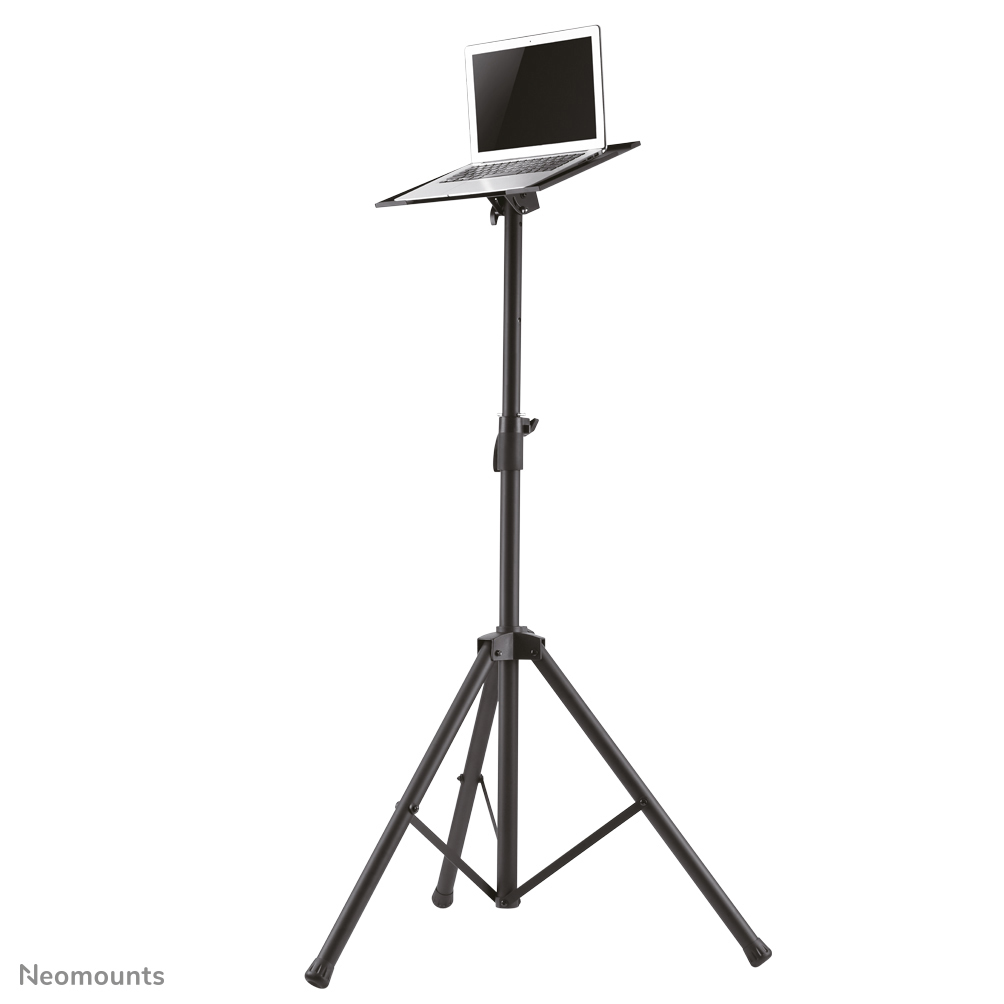 Stativ, Laptophalterung, Kamera-Stativ, Stativ mit Laptoptisch, Schwarz