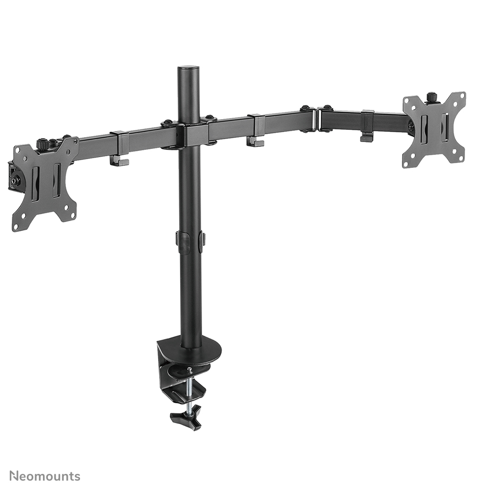 Monitorarm, Doppelmuster, Schwenkarm, Gasfeder, Klemmbasis