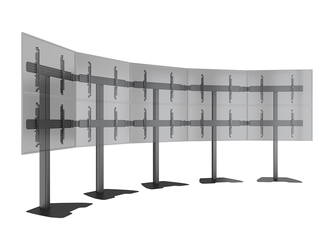 HAGOR Wandhalterung BL Tilt 400 schwarz  neigbar HAGOR Wandhalterung BL Tilt 400 schwarz  neigbar