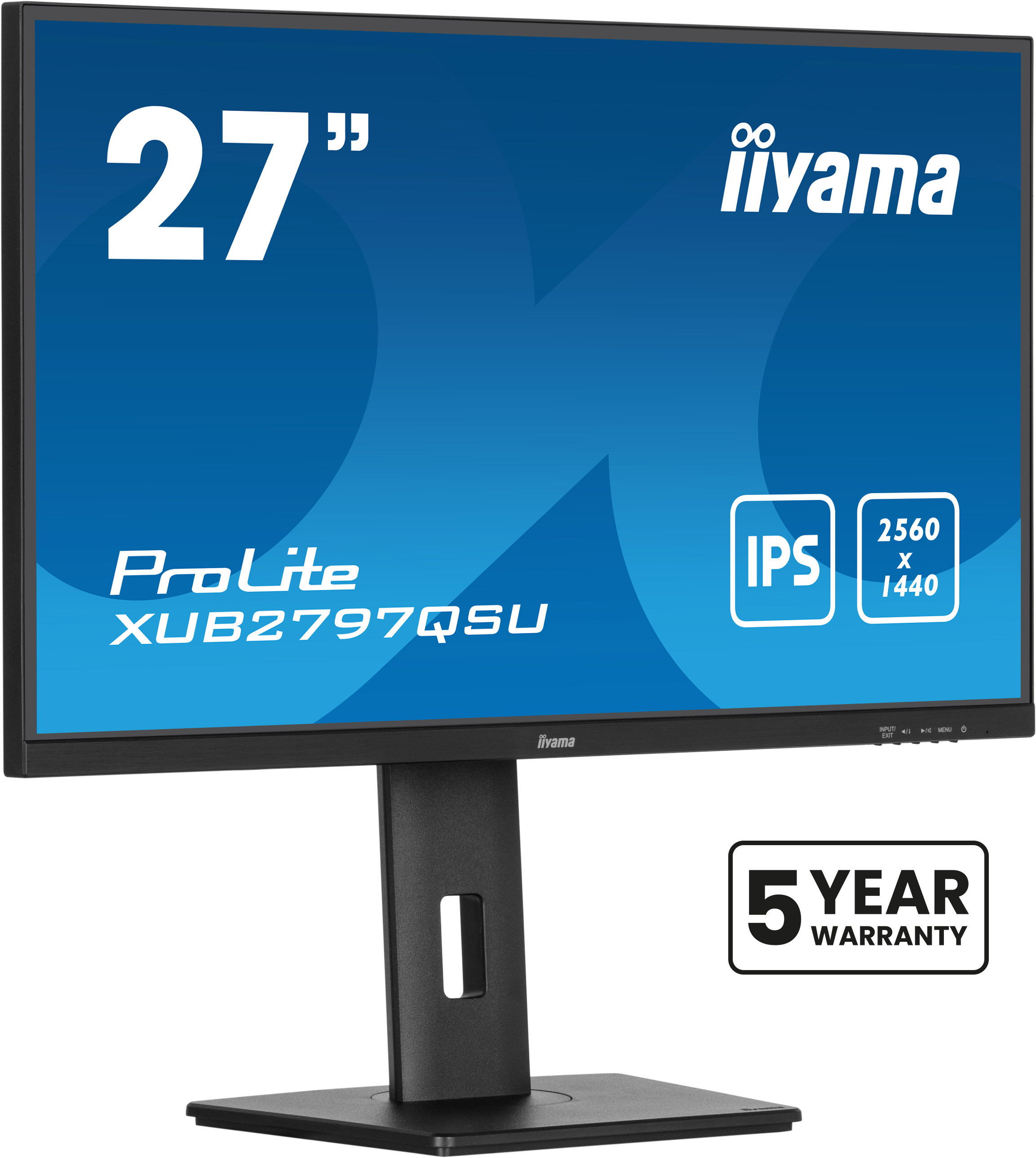 IIYAMA Monitor XUB2797QSU-B2 inkl. 5 Jahre Hersteller-Garantie Computerausrüstung, Überwachen, Bildschirm, FERNSEHER