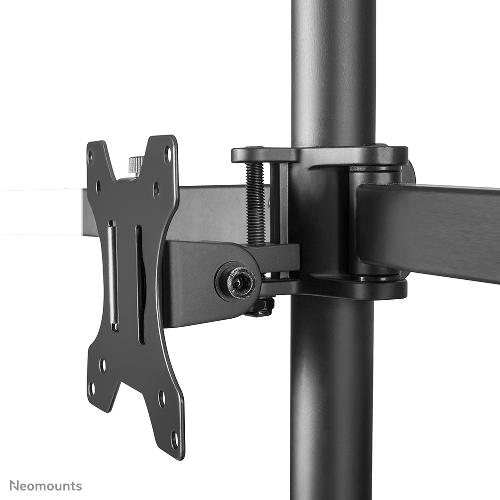 Neomounts Monitor-Tischhalterung - Freistehend - 6 kg - 33 cm (13") - 68,6 cm (27") - 100 x 100 mm - Schwarz