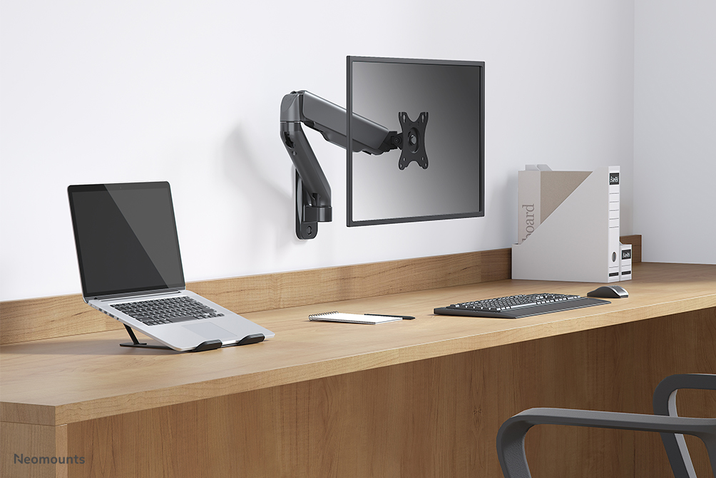 Neomounts TV/Monitor-Wandhalterung - Schrauben - 9 kg - 43,2 cm (17") - 81,3 cm (32") - 100 x 100 mm - Schwarz