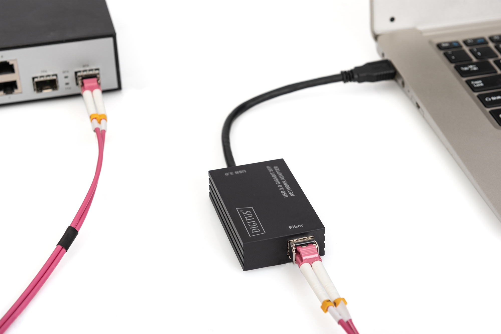 DIGITUS DN-3026 USB 3.0 Gigabit SFP Netzwerkadapter
