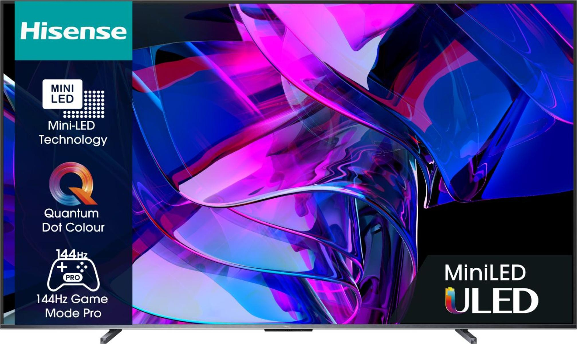 Hisense TV 100U7KQ 100" TV (2023) Computerausrüstung, Bildschirm, Überwachen, FERNSEHER