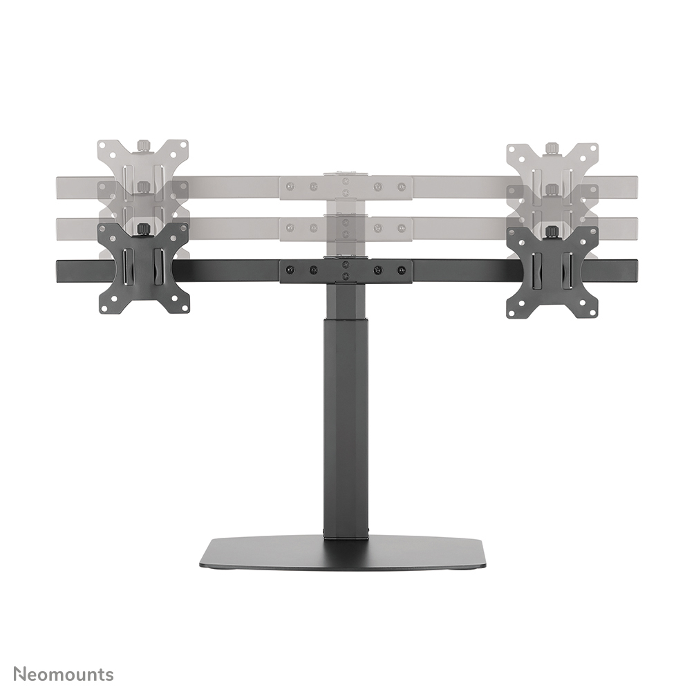 Neomounts Monitor-Tischhalterung - Freistehend - 6 kg - 25,4 cm (10 Zoll) - 68,6 cm (27 Zoll) - 100 x 100 mm - Schwarz