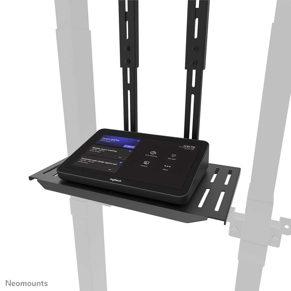 Neomounts Videobar & Multimedia-Kit - Regal - Schwarz - Stahl - 9 kg - China - 246 mm