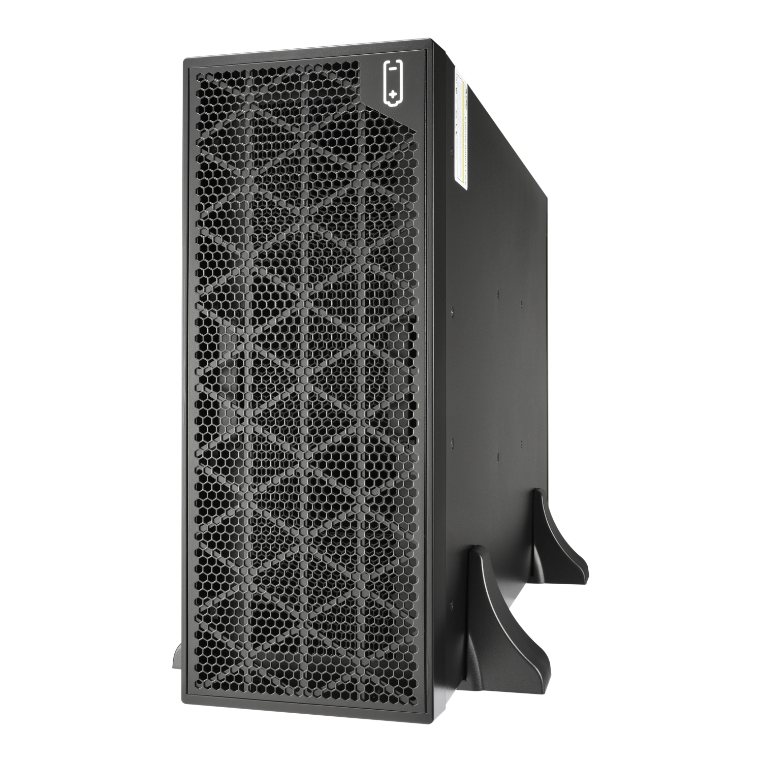 Server, Rackmount, Honigwaben-Gitter, Netzteil, Schwarz
