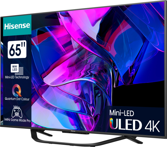 Fernseher, 65 Zoll, Mini-LED, 4K ULED, 144 Hz