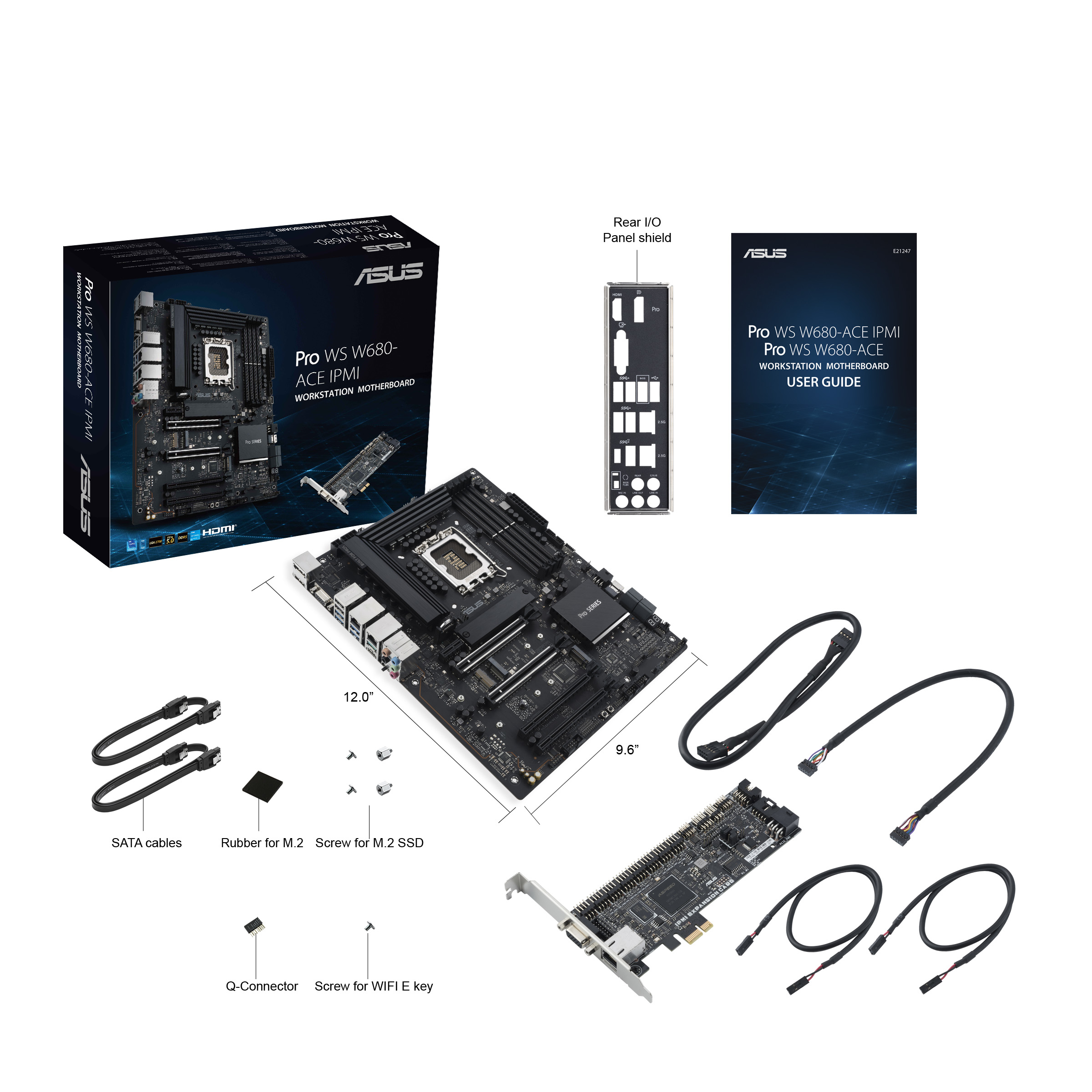 MB ASUS So1700 Pro WS W680-ACE IPMI ( Workstation)