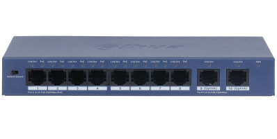 Netzwerk-Patchpanel, RJ45-Anschlüsse, Ethernet, Rackmontage, blau