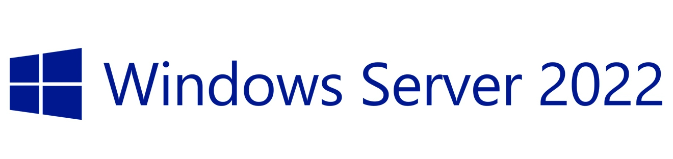 windows server 2022, logo, text, branding, blue