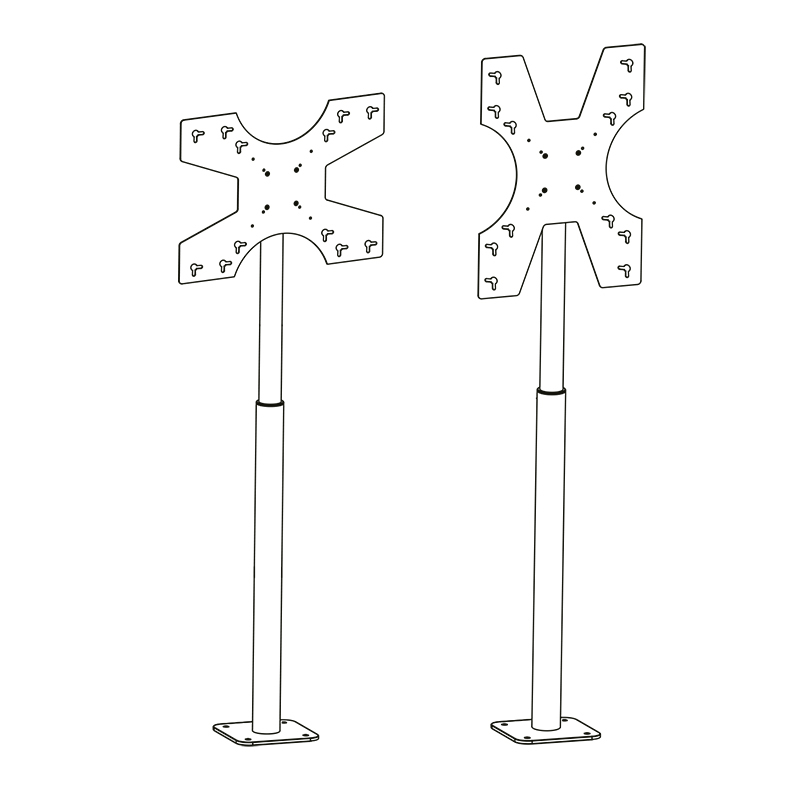 HAGOR BracLabs Stand Floormount HAGOR BracLabs Stand Floormount