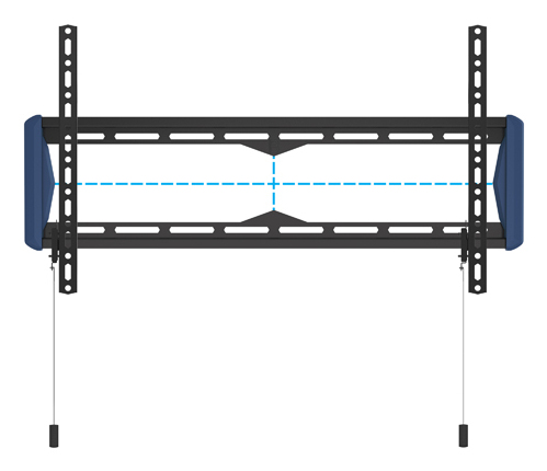 B-TECH Elements Fixed 600 Flat Screen Wall Mount (VESA 600 x 400) BT5442/B