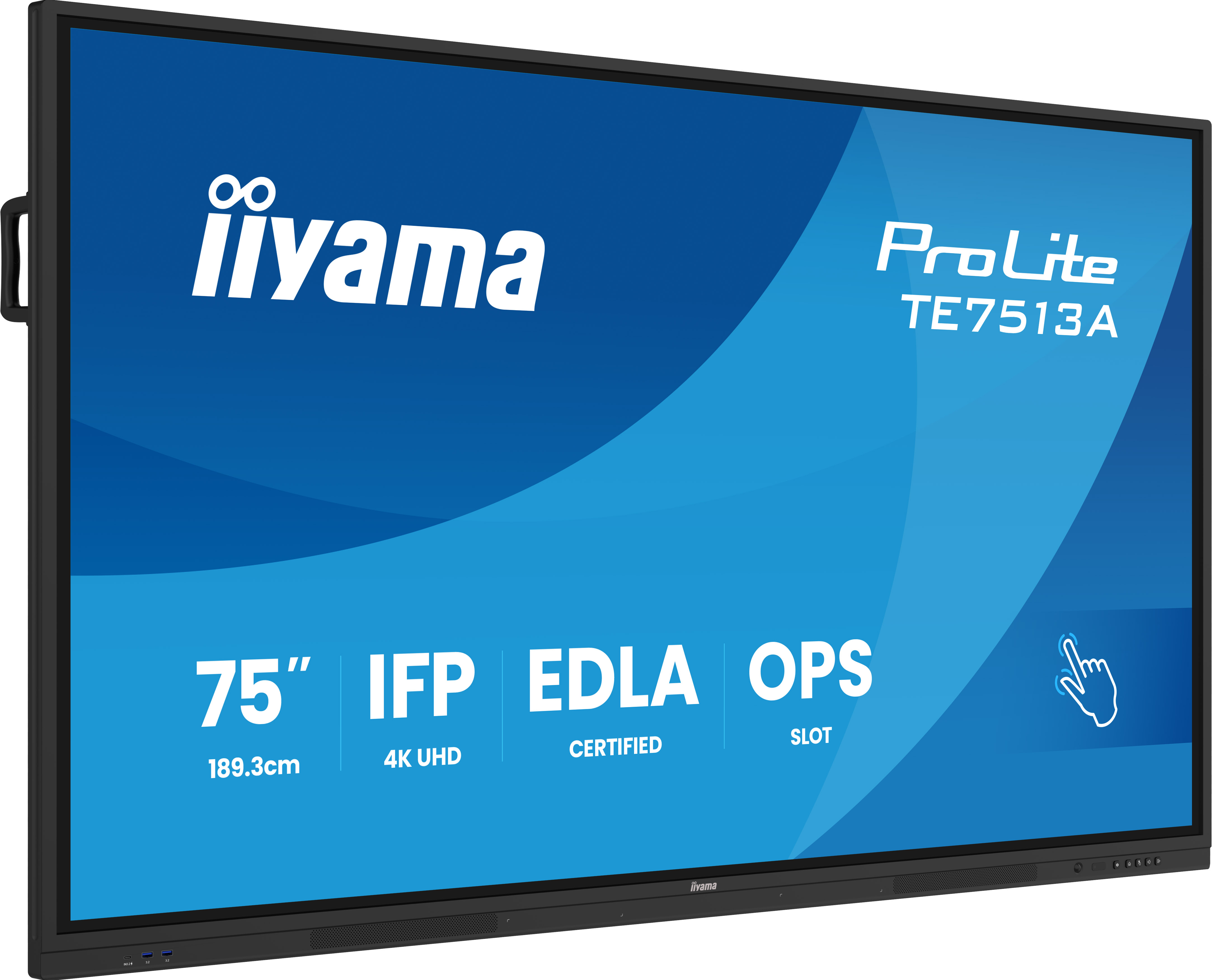 IIYAMA LFD ProLite TE7513A-B1AG Computerausrüstung, Überwachen, Bildschirm, FERNSEHER