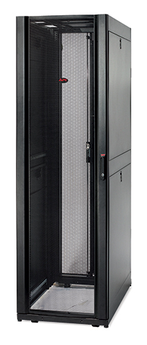 Server rack, 18U, cabinet, metal, black