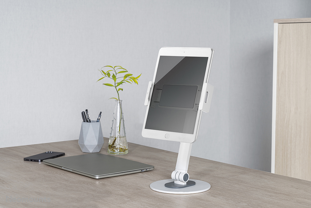 Neomounts Tablet-Ständer - Handy/Smartphone - Tablet/UMPC - Passive Halterung - Tisch/Bank - Weiß