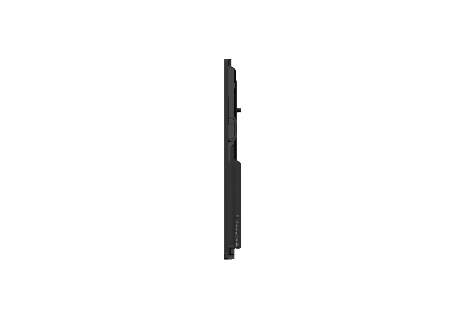 schwarz, panel, fernseher, seitlich, arbeitsdisplay