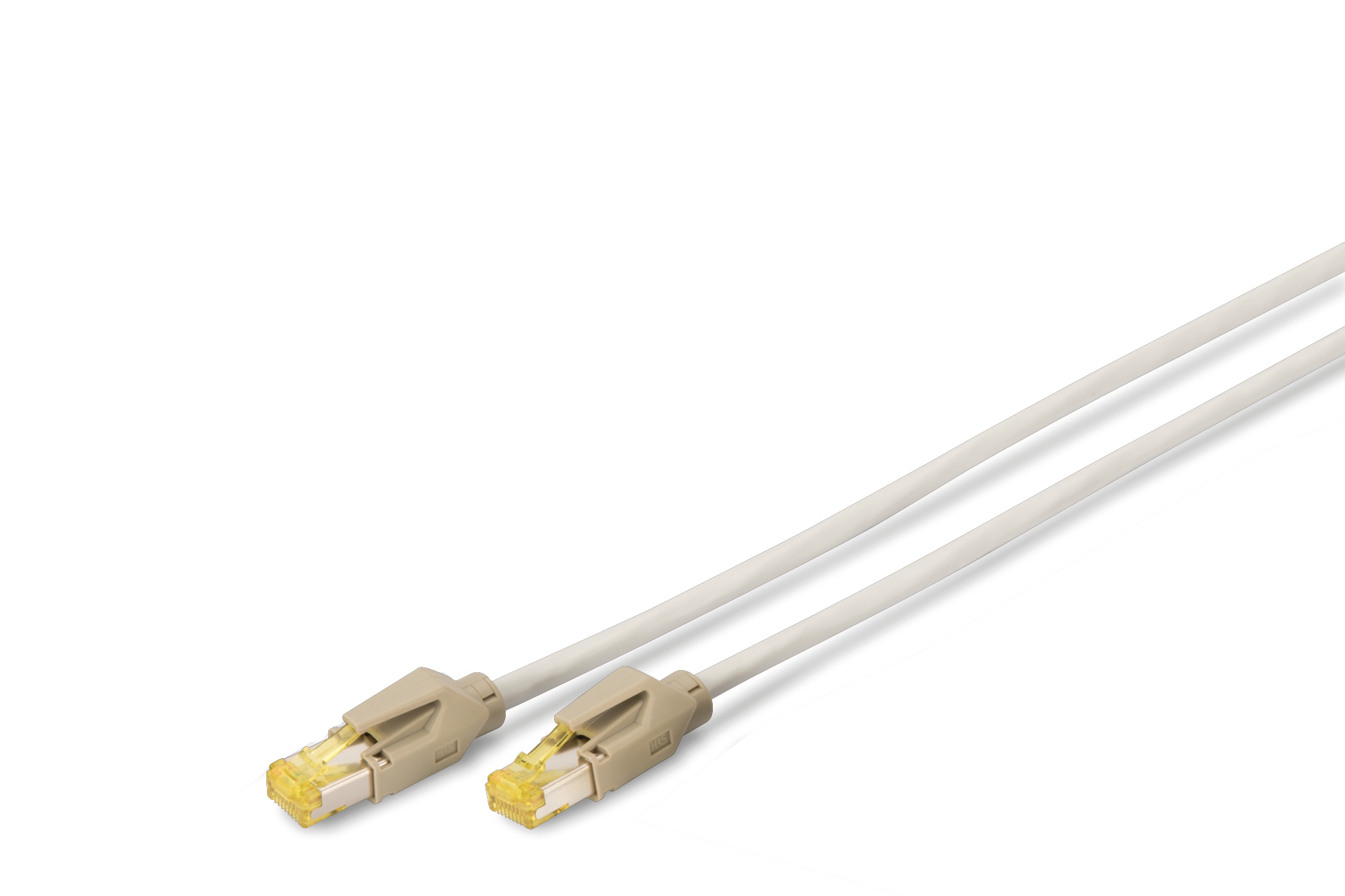 Ethernet-Kabel, RJ-45, Cat5e/Cat6 Kabel, Netzwerk-Kabel, Beidseitig gelb-steckbar