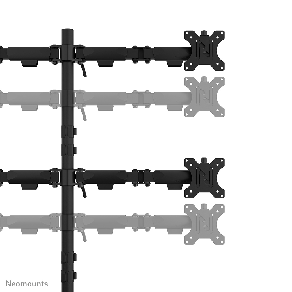Monitorarm, Wandhalterung, VESA-Halterung, verstellbarer Arm, Multimonitor