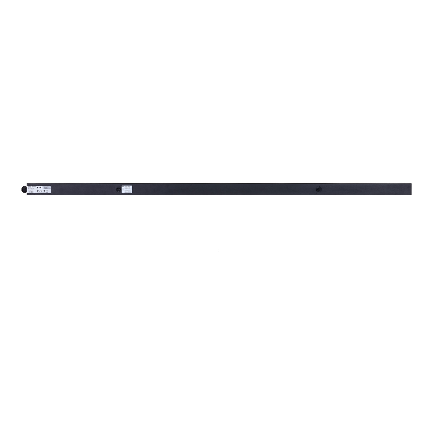Rackmount, Rail, Pulverbeschichtet, Metallstreifen, Beschriftungsbereich