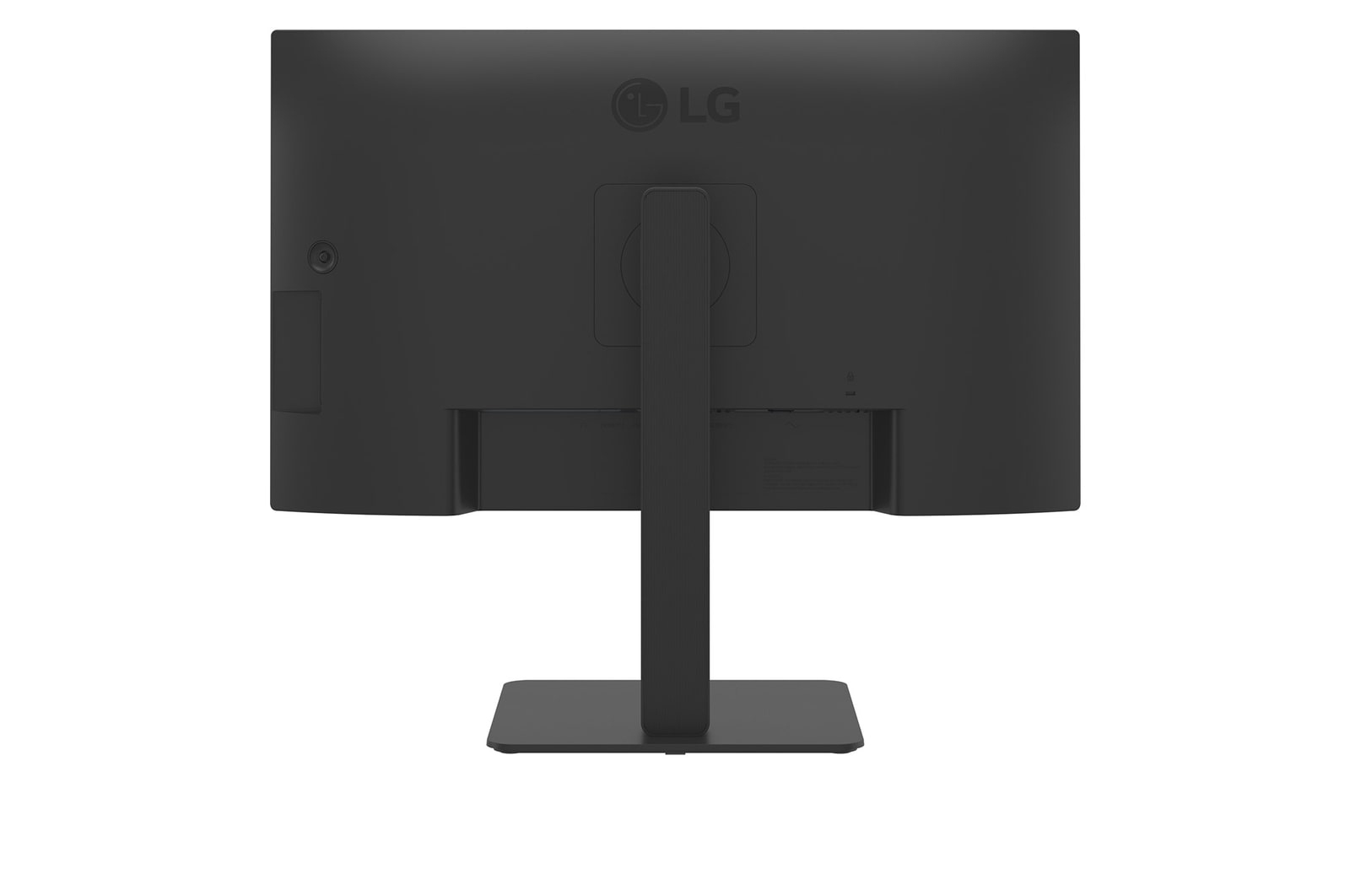monitor, lCD, stativ, rückseite, schwarz