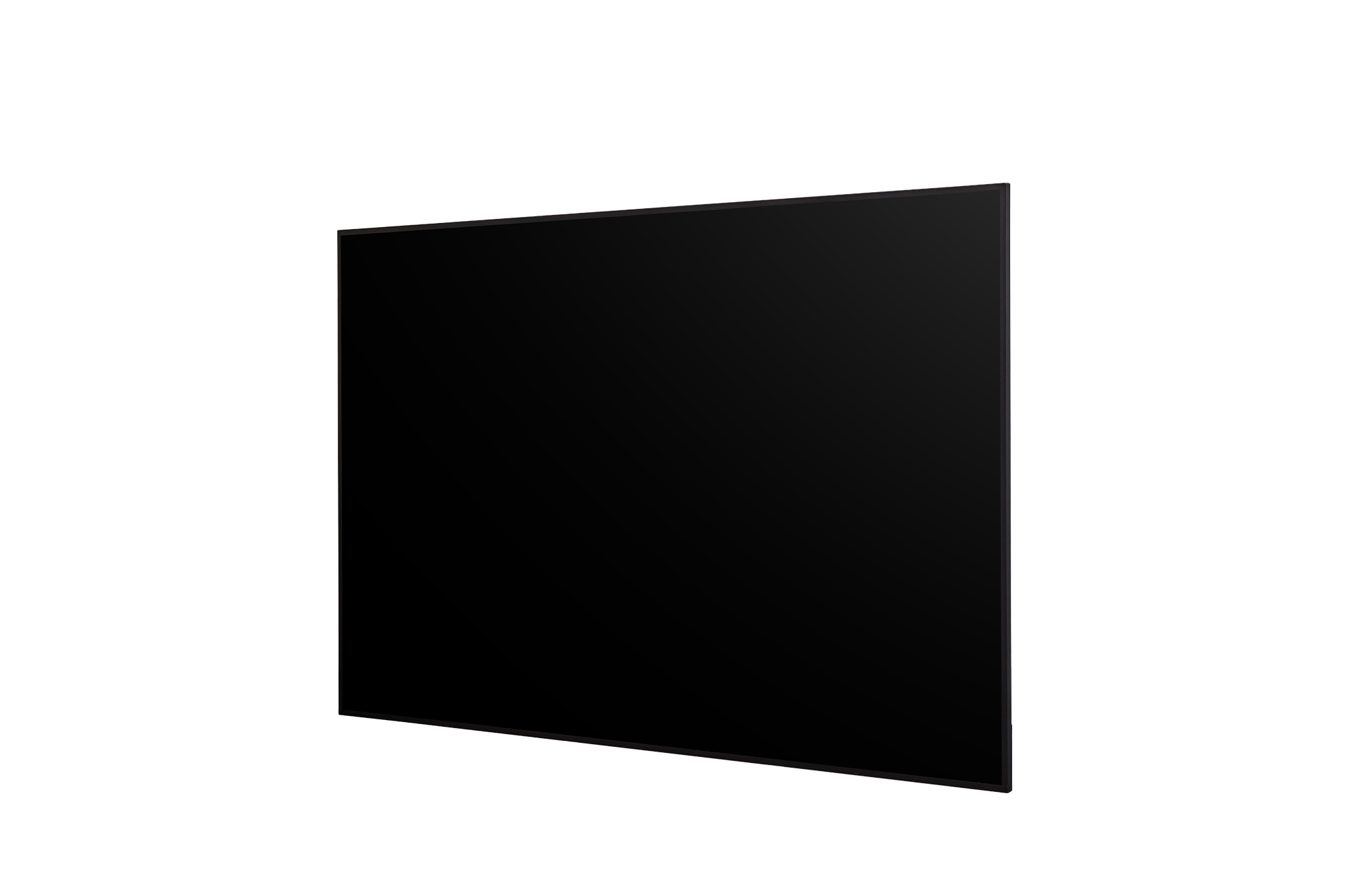Fernseher, LED, schwarzes Display, Flachbildschirm, Bildschirm