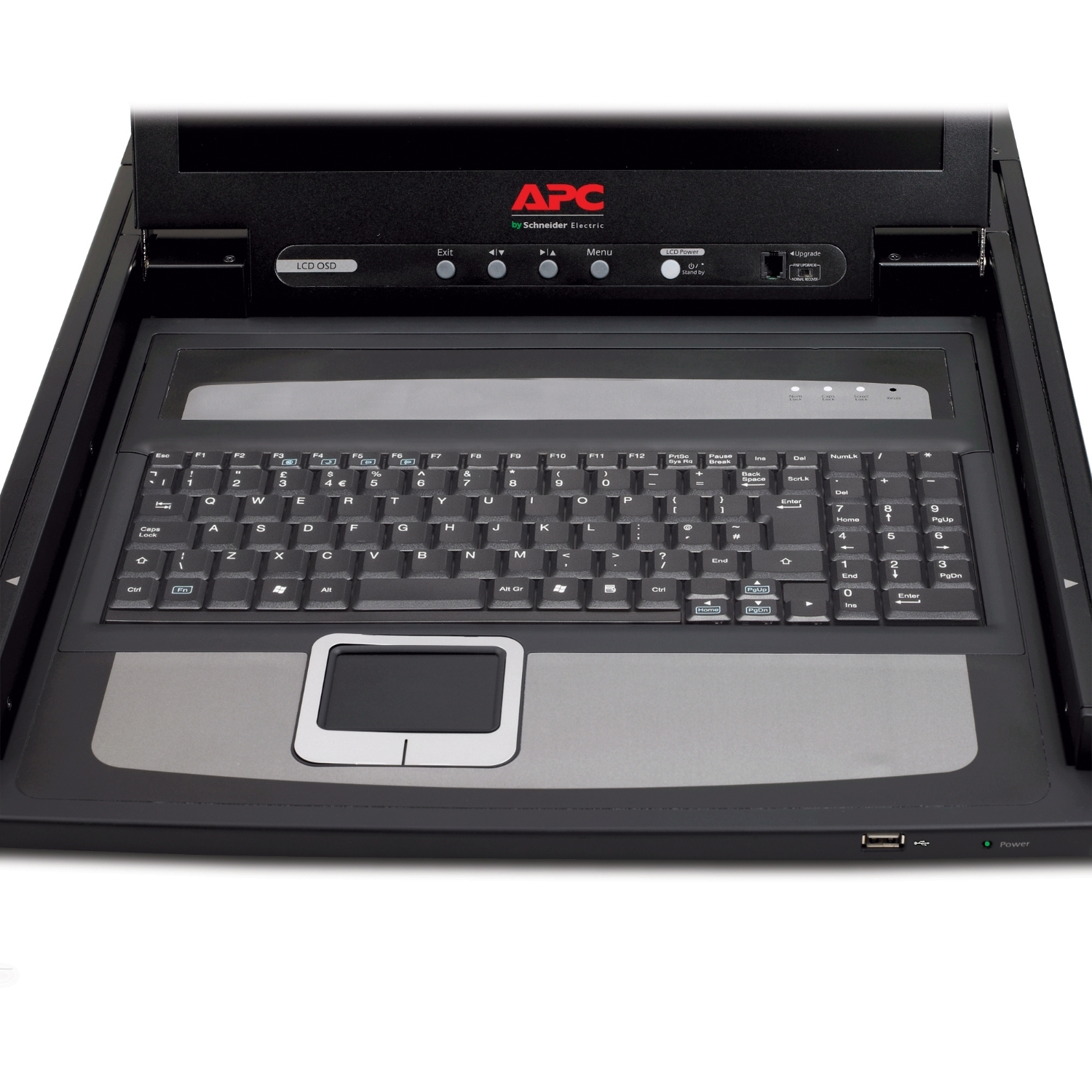 laptop, Tastatur, Trackpad, Display, APC
