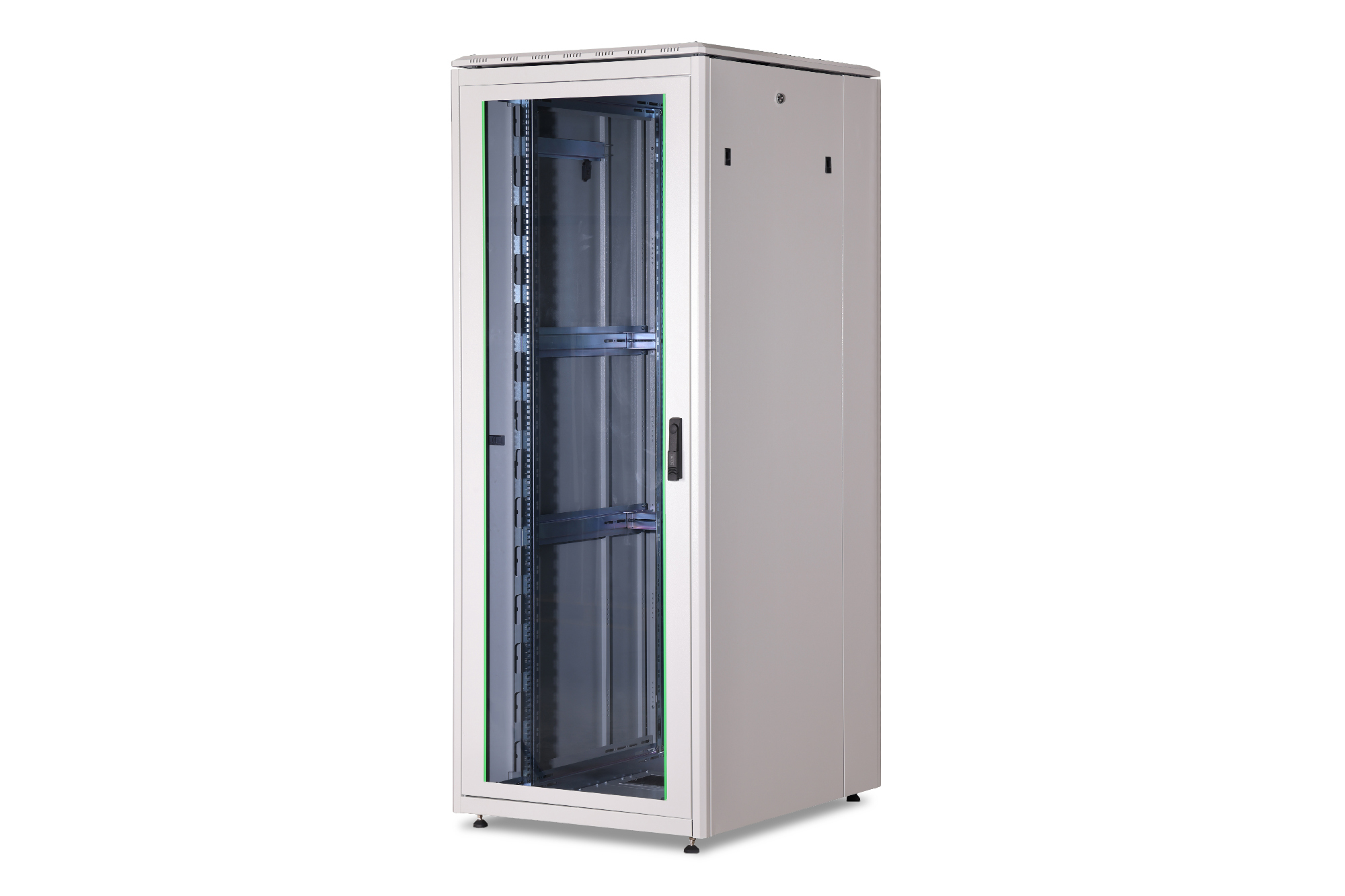 DIGITUS DN-19 42U-8/10-1 Netzwerkschrank Unique Serie - 800x1000 mm (BxT) Kabinett, Mobiliar, Elektrisches Gerät, Kühlschrank, Hardware