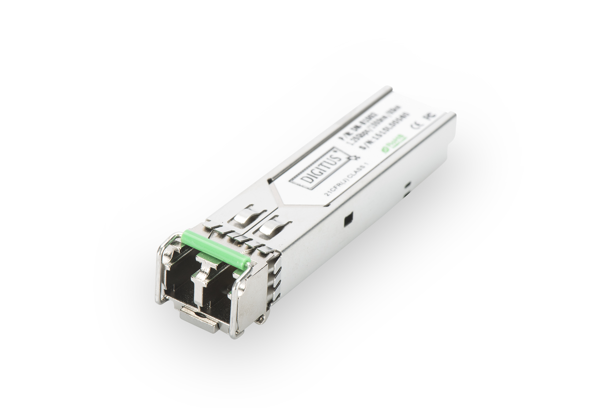 SFP+ Transceiver, Optisches Modul, 2x SFP+, Netzwerkkarte, Metallgehäuse