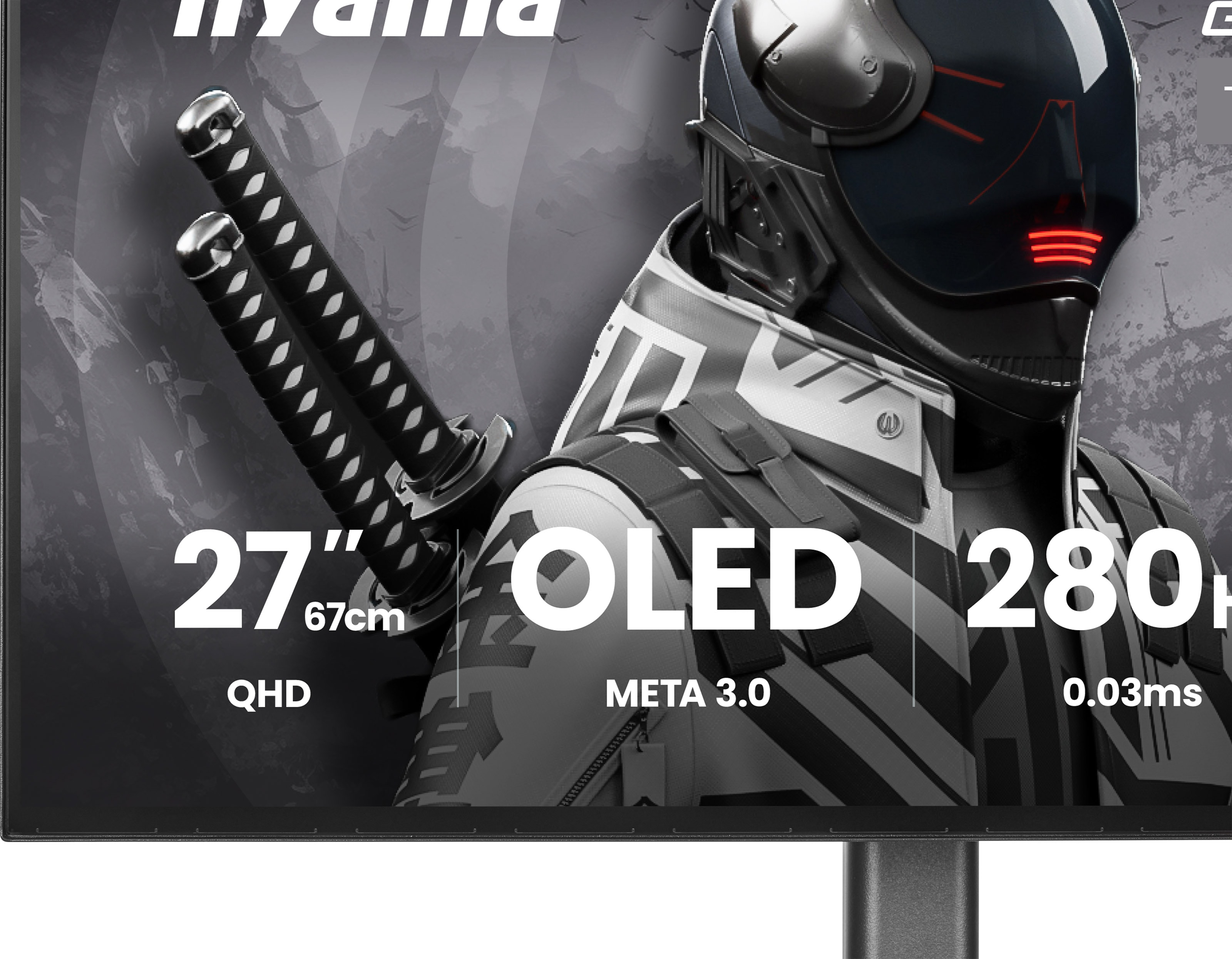 gaming monitor, 27 inch, OLED, 2K, Gamer headset