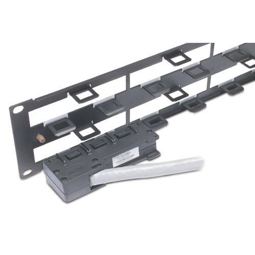APC AR8452 - Data Distribution 2U Panel, Holds 8 each Data Distribution Cables for a Total of 48 Ports