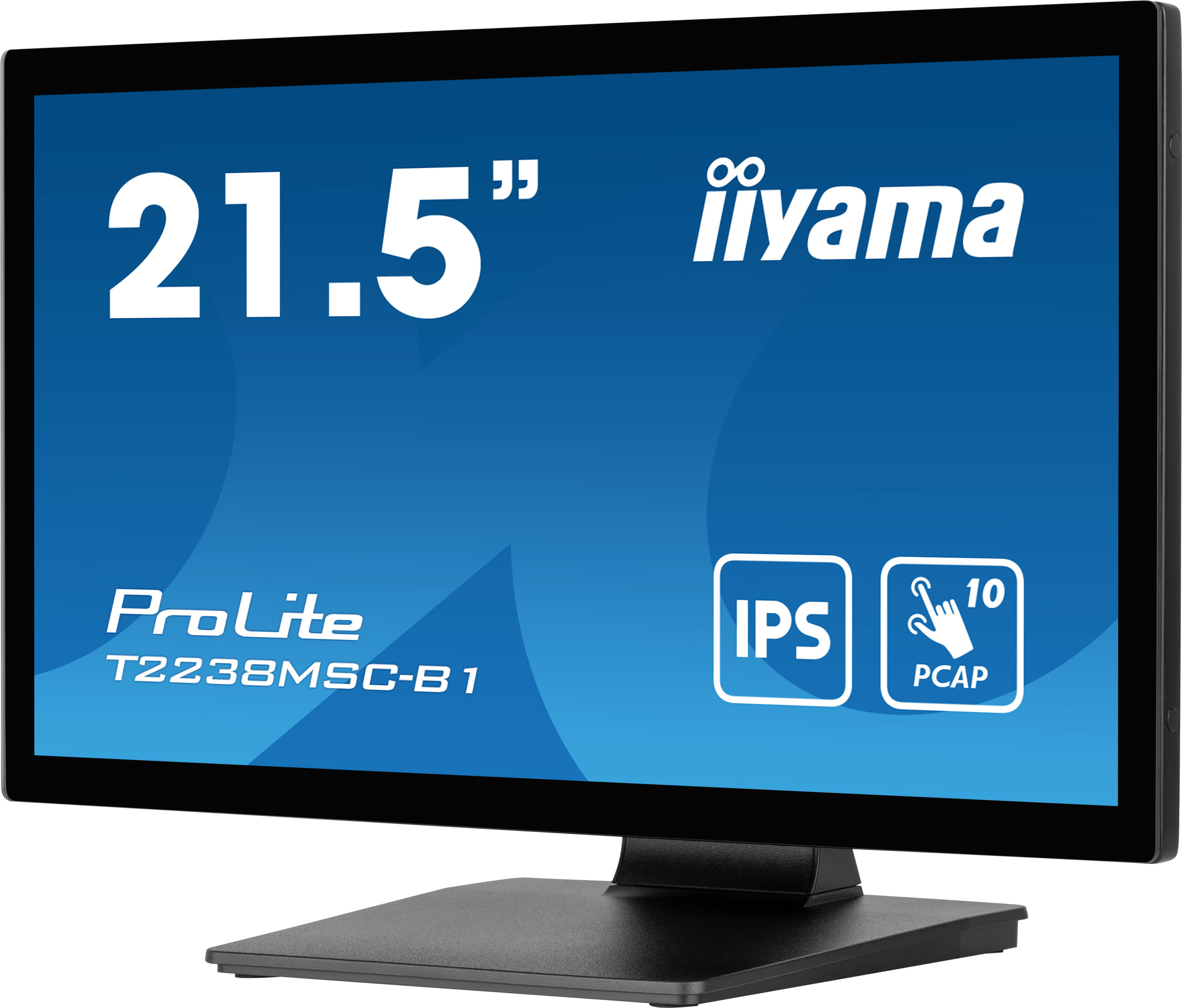 Monitor, Bildschirm, 21,5 Zoll, IPS, PCAP-Touch