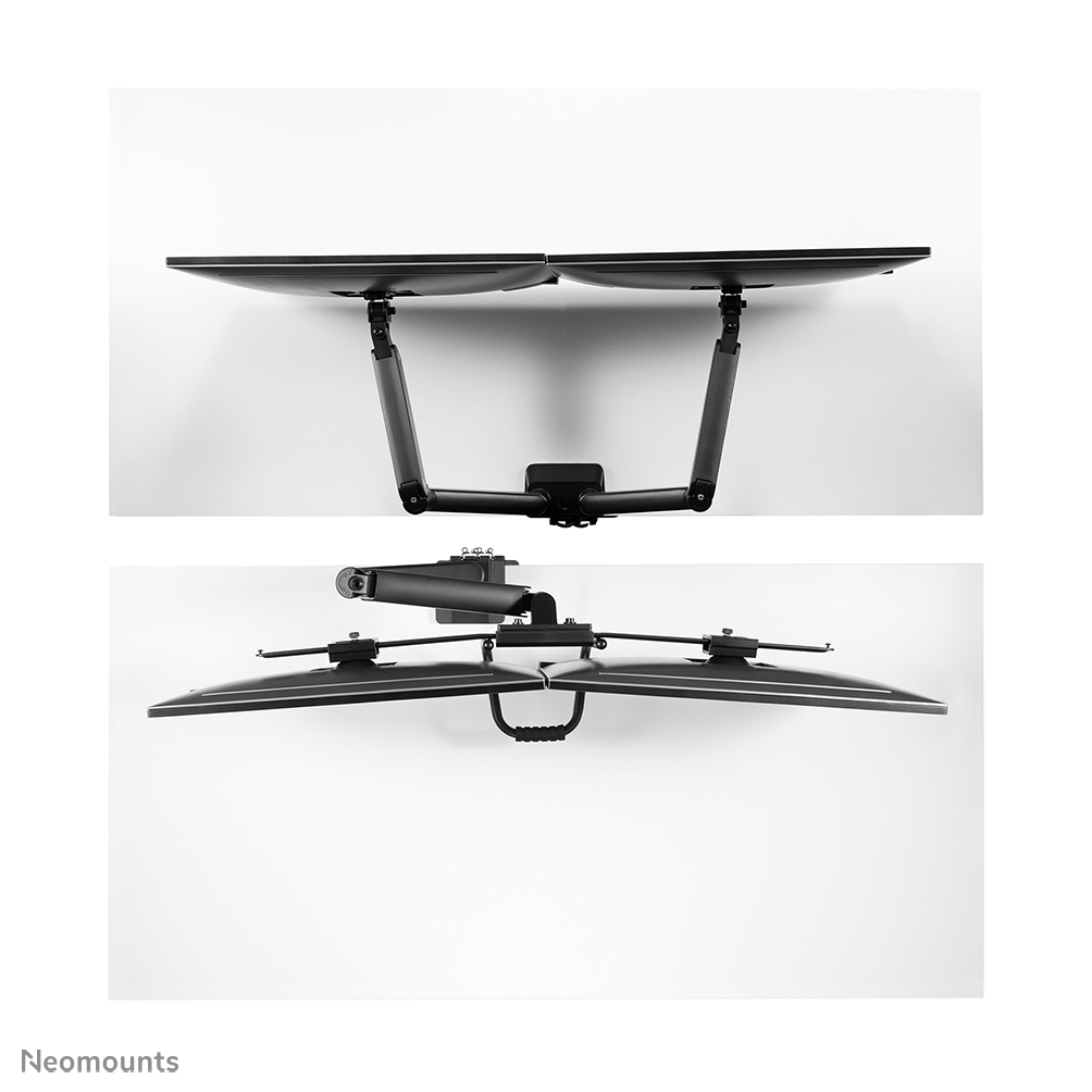 Neomounts Monitor-Tischhalterung - Klemme /Bolzen - 8 kg - 43,2 cm (17 Zoll) - 81,3 cm (32 Zoll) - 100 x 100 mm - Schwarz