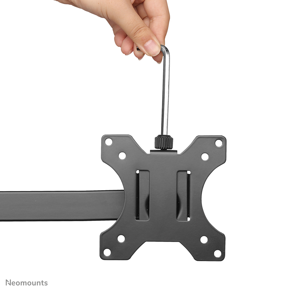 Neomounts Monitor-Tischhalterung - Klemme /Bolzen - 8 kg - 33 cm (13 Zoll) - 81,3 cm (32 Zoll) - 100 x 100 mm - Schwarz