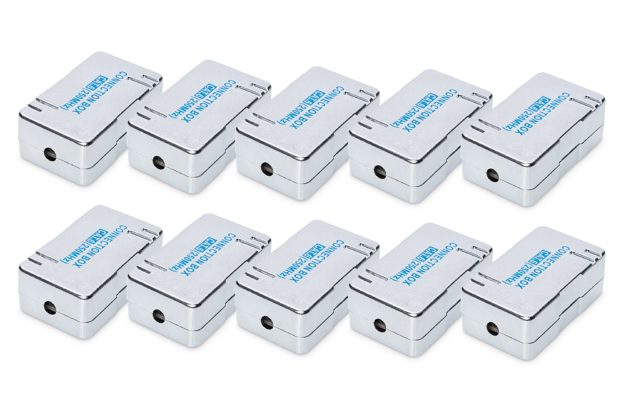 DIGITUS DN-93903-10 CAT 6 Verbindungsmodul für Twisted Pair Kabel - 10 Stk. DIGITUS DN-93903-10 CAT 6 Verbindungsmodul für Twisted Pair Kabel - 10 Stk.