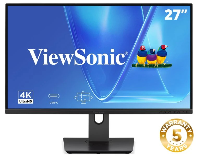 27 Zoll, Monitor, ViewSonic, LED, USB-C