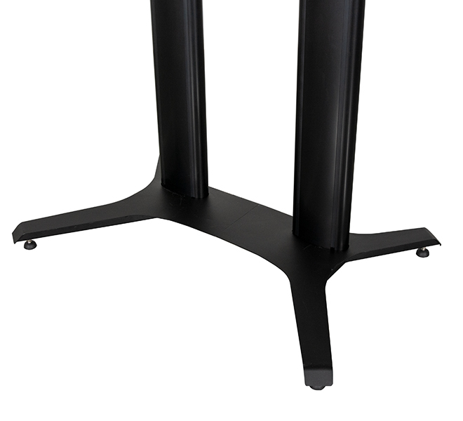 B-TECH MODE-AL - Premium Freestanding Single Screen Twin Column UC Stand - (VESA 900 x 800) - 2m BT8709/B Moebel, Tabelle, Fön, Gerät, Elektrisches Gerät