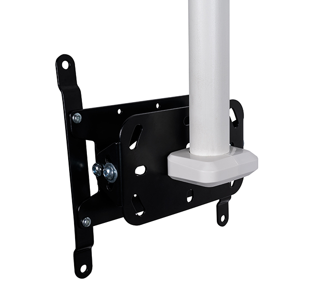 B-TECH SYSTEM V - Flat Screen Ceiling Mount for VESA 200 Tilt Displays - 2m Ø38mm Pole BT5972-FD200/W B-TECH SYSTEM V - Flat Screen Ceiling Mount for VESA 200 Tilt Displays - 2m Ø38mm Pole BT5972-FD200/W