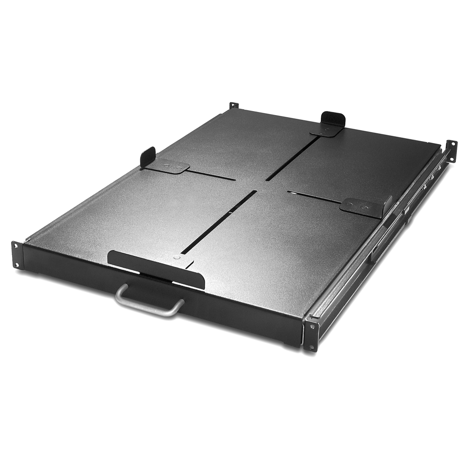 Rackmount Tray, Server Tray, Metallplatte, Schiebetray, Auffangplatte