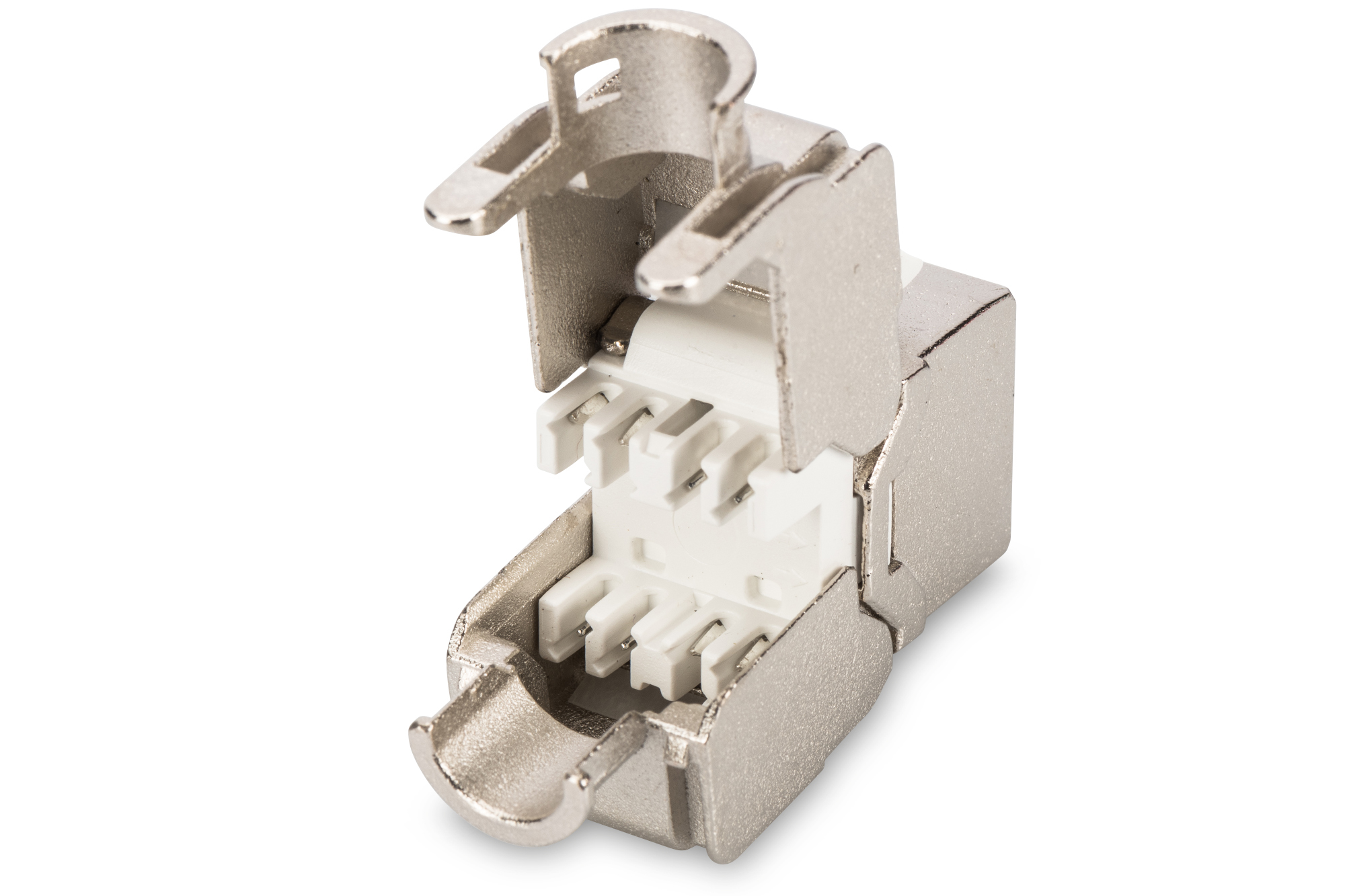 RJ45, PCB-Steckverbinder, kabelgebundene Steckverbindung, metallisch, Steckverbinder Gehäuse