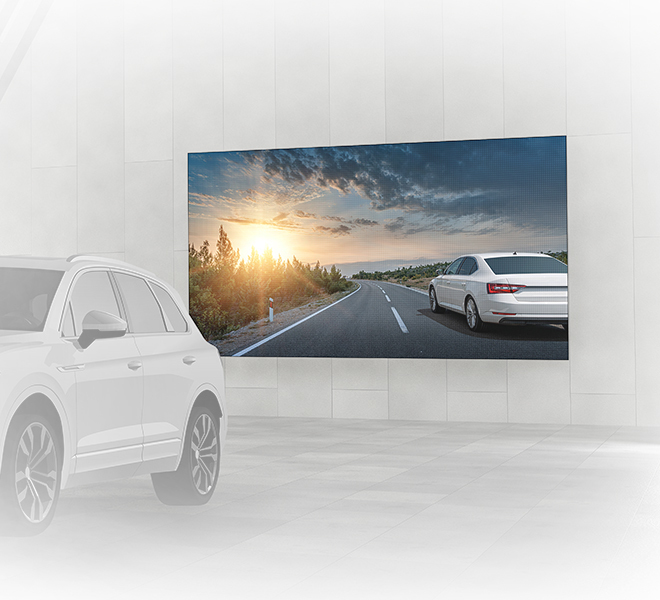 B-TECH SYSTEM X - Wall Mount for Sony Crystal dvLED 220inch Bundle BT9340-FM-8X8-SON-CRY-ZRK-220/B