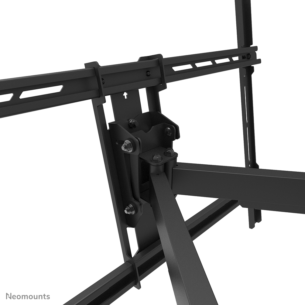 Neomounts Select Schwerlast-TV-Wandhalterung - 125 kg - 139,7 cm (55 Zoll) - 2,79 m (110 Zoll) - 800 x 600 mm - Höhenverstellung - Schwarz