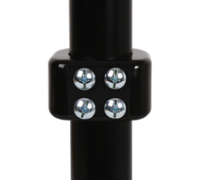 B-TECH System2 Accessory Collar black für 50mm Rohr  BT7051/B