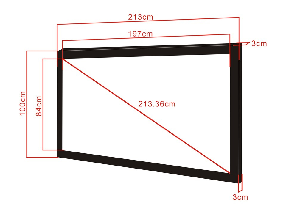 leinwand, rahmen, kunstwerk, bildschirm, diagonale misur