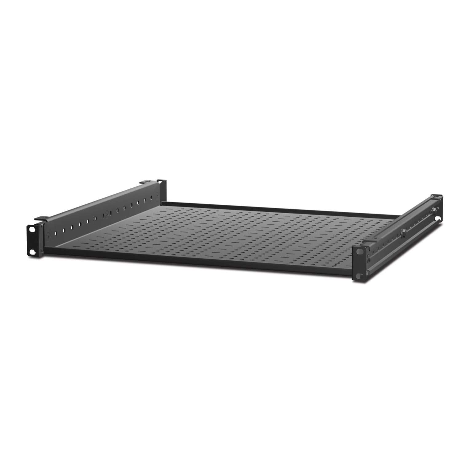Serverrack, Perforierte Ablage, Metallschale, Schubfachführung, Rackablage