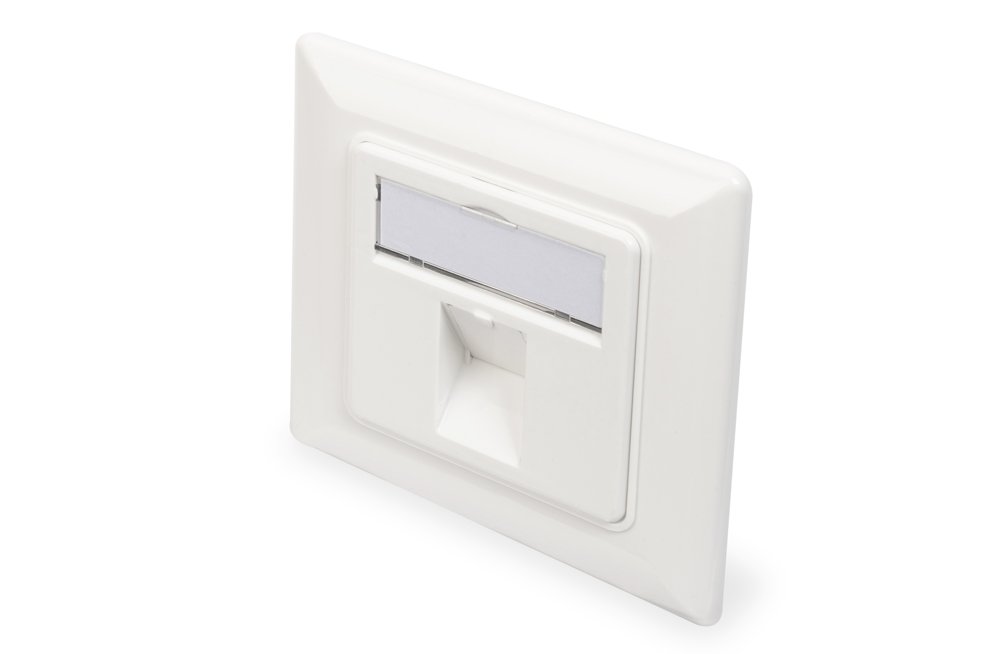 DIGITUS DN-93811 Leerdose für Keystone Module, Rahmen 80x80 mm + Zentralplatte 50x50 mm DIGITUS DN-93811 Leerdose für Keystone Module, Rahmen 80x80 mm + Zentralplatte 50x50 mm